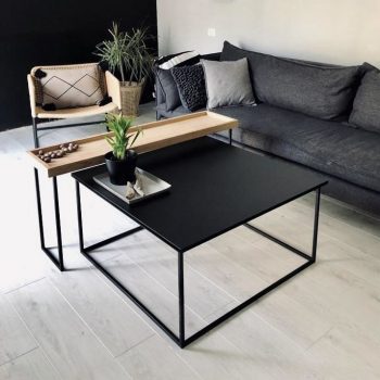 צמד שולחנות סלון Livorno Black