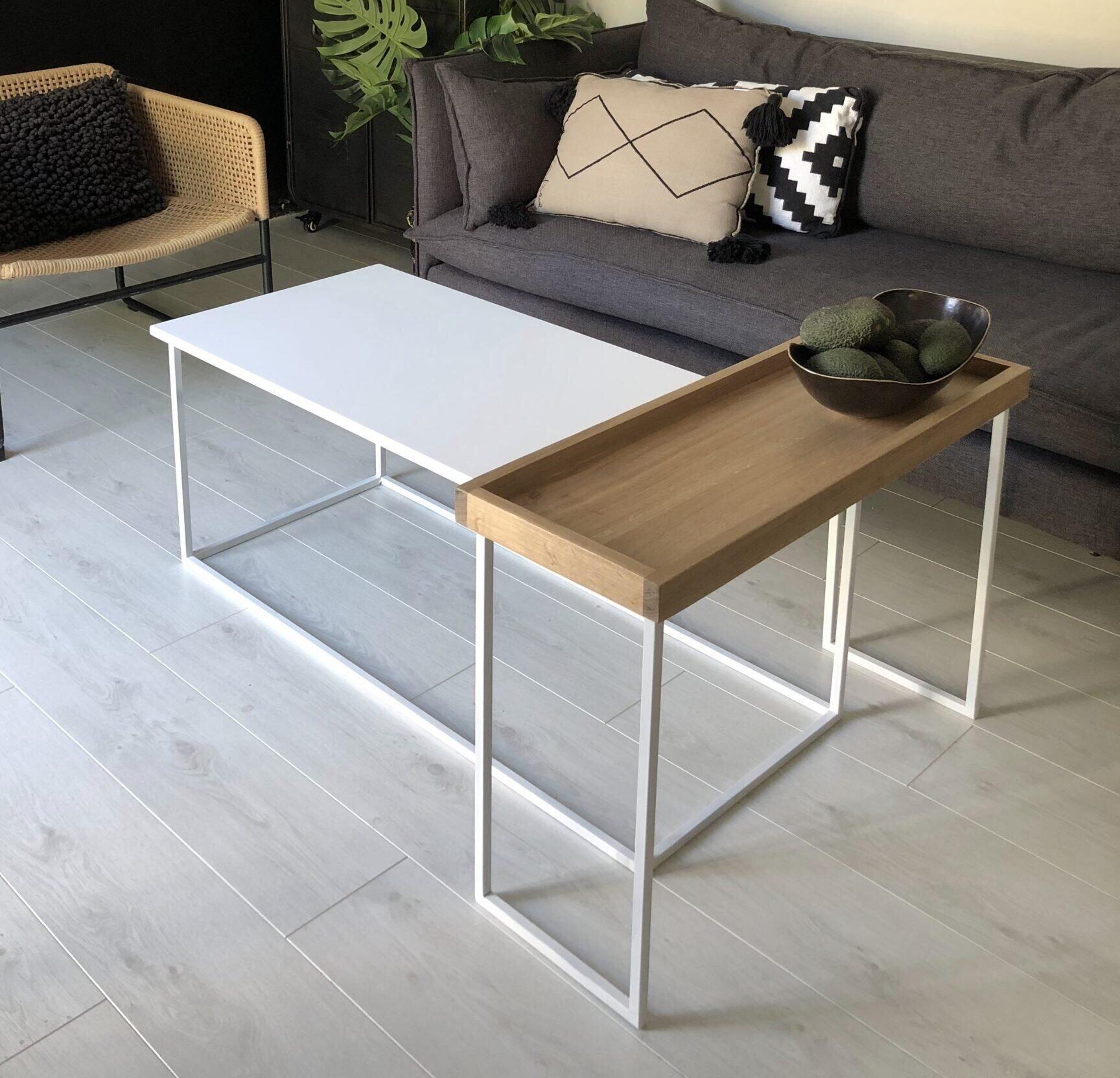 IMG_9938 צמד שולחנות סלון Livorno White – תמונה 1