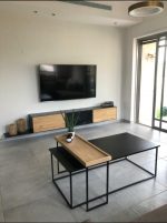 ⁦צמד שולחנות סלון Livorno Black⁩ – תמונה ⁦5⁩