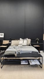 ⁦ספסל Otsu Black⁩ – תמונה ⁦2⁩