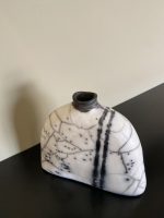 ⁦Raku Striped Vaze⁩ – תמונה ⁦5⁩